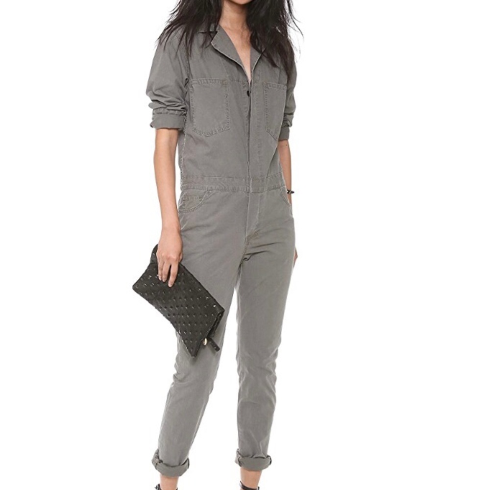6397 News Dusty Grey Jumpsuit XS